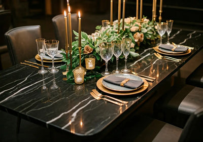 What Are the Popular Design Trends with Black Marble?