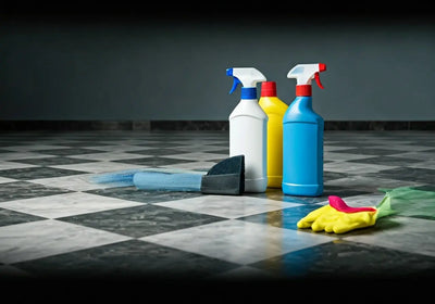 How to Properly Maintain and Clean Checkered Floor Tiles?