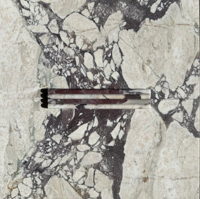 Calacatta Viola Marble 1/2 Pencil Liner