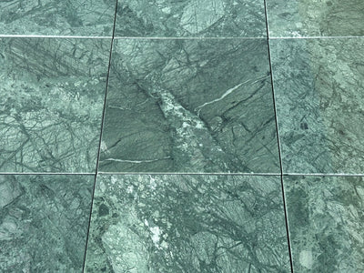 Empress Green Marble Tile 12x12 Polished