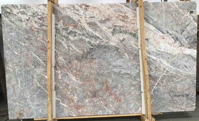 MARBLE FIOR DI PESCO CARNICO HONED SLAB 3/4 129 x 70