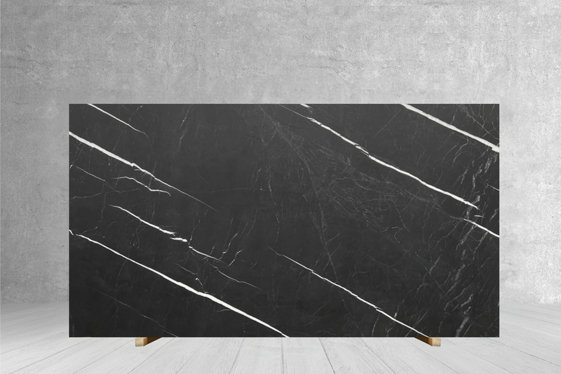 MARBLE NOIRBLANC HONED SLAB AZEROCARE PLUS 3/4 118 x 77