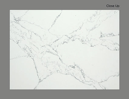 AQ STATUARIO FANTASTICO QUARTZ POLISHED SLAB 3/4 126 x 63