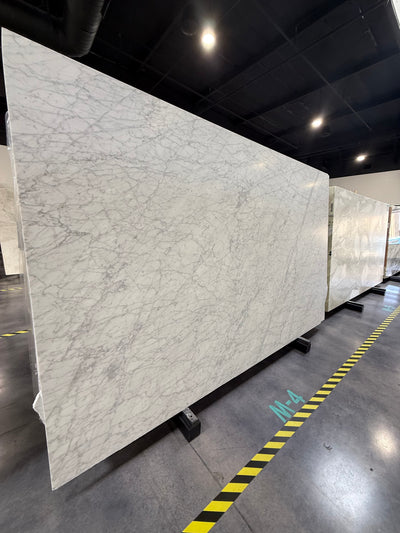 MARBLE CARRARA WHITE C DUAL HONED & POLISHED 126 x 76