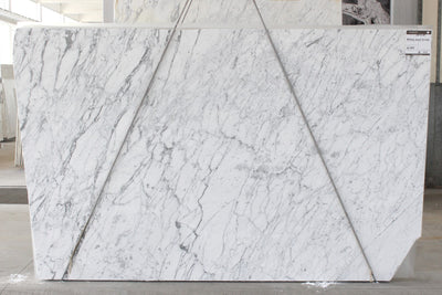 MARBLE BIANCO GIOIA EXTRA POLISHED SLAB + AZEROCARE SP 3/4 115 x 77