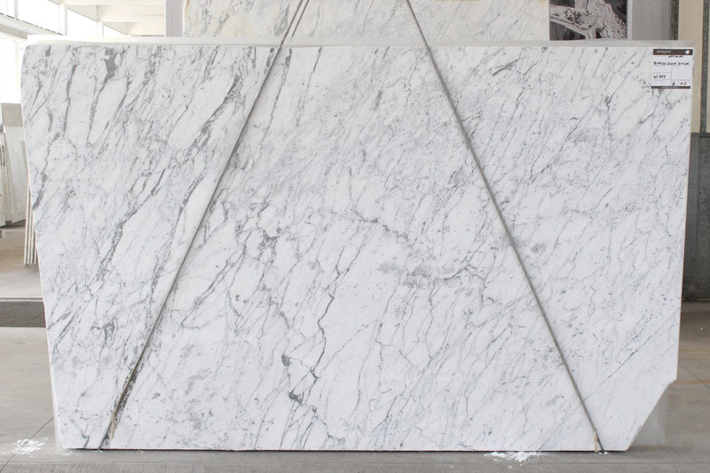 MARBLE BIANCO GIOIA EXTRA POLISHED SLAB + AZEROCARE SP 3/4 115 x 77