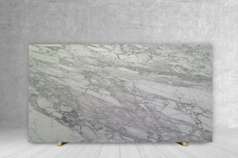 MARBLE CALACATTA A POLISHED SLAB + AZEROCARE 3/4 117 x 78