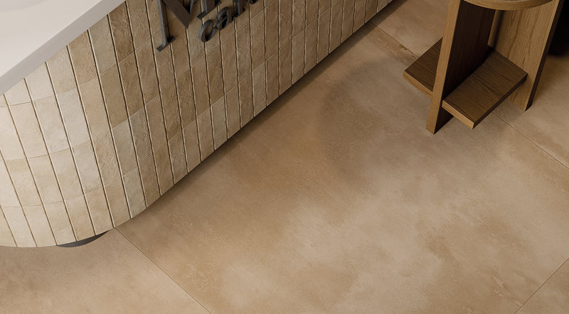 CRUDA SABBIA PORCELAIN TILE 24X48 R10B (60X120CM)