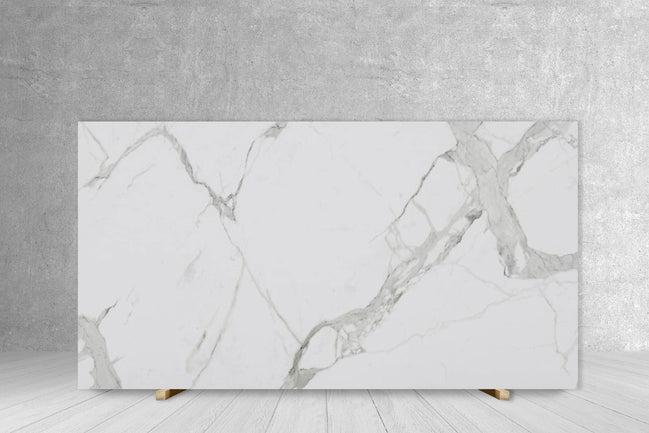 CALACATTA OMG TECH SIDE A" 1/2" POLISHED SLAB 126 x 63