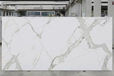 CALACATTA OMG TECH SIDE A" 1/2" POLISHED SLAB 126 x 63