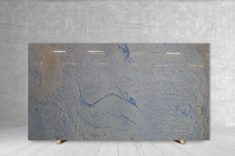 GRANITE AZUL MACAUBAS POLISHED SLAB 3/4 102 x 71