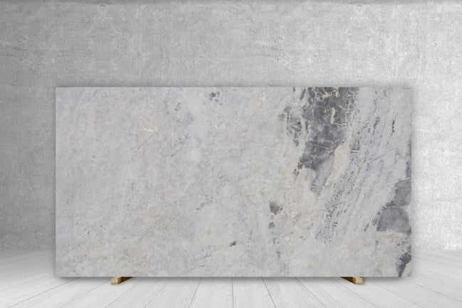 MARBLE PEARL WHITE POLISHED SLAB 3/4 60 x 36