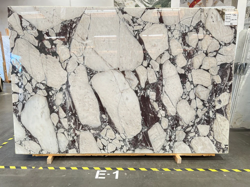 MARBLE CALACATTA VIOLA WOW POLISHED SLAB 3/4 114 x 74