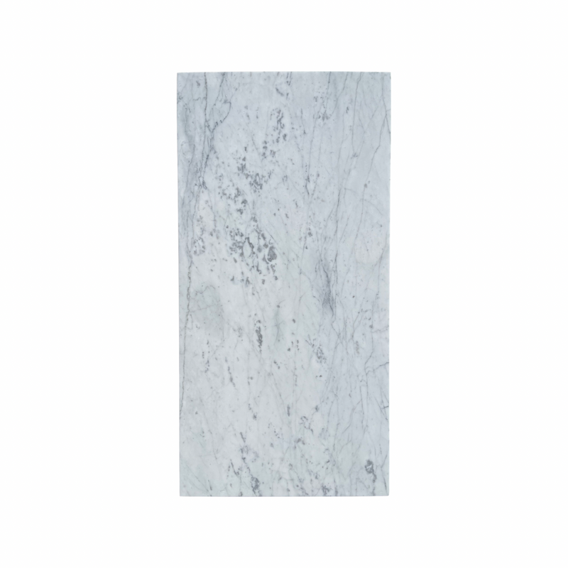 Carrara White Marble 18x36 Tile Polished/Honed