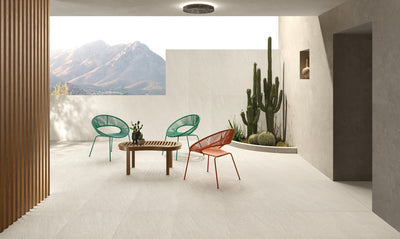 ENCODE WHITE PORCELAIN TILE 24X48