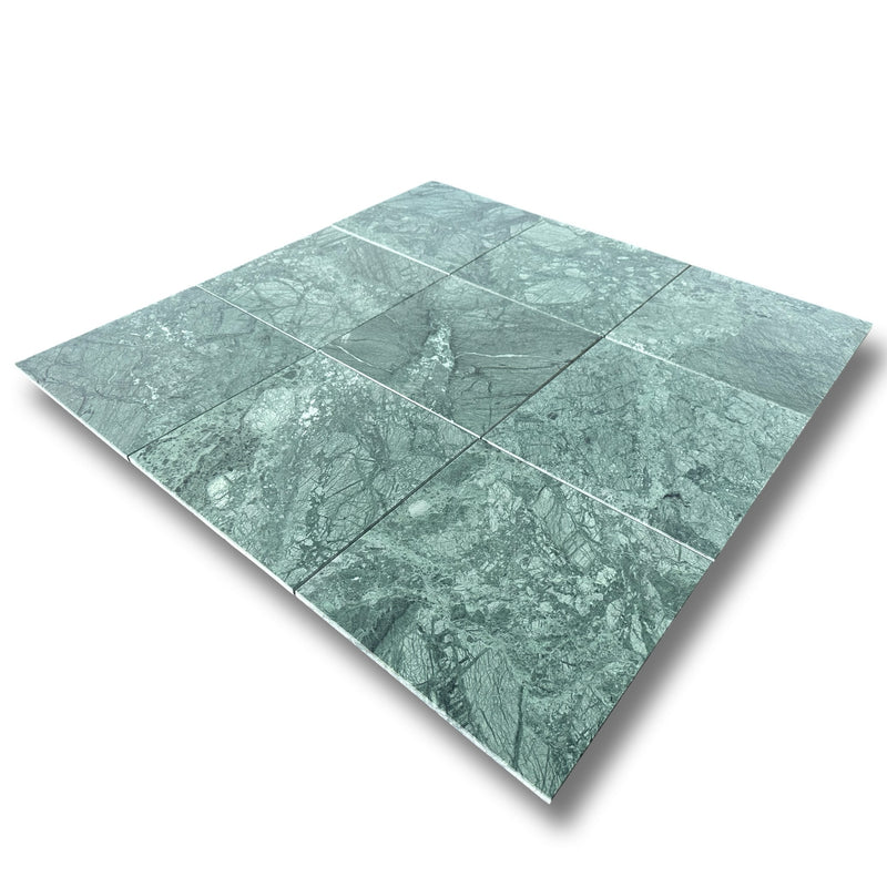 Empress Green Marble Tile 12x12 Polished