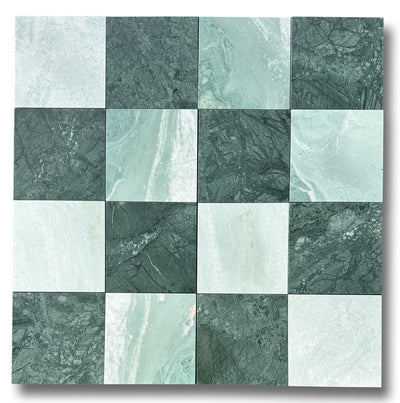 Empress Green Marble Tile 12x12 Polished