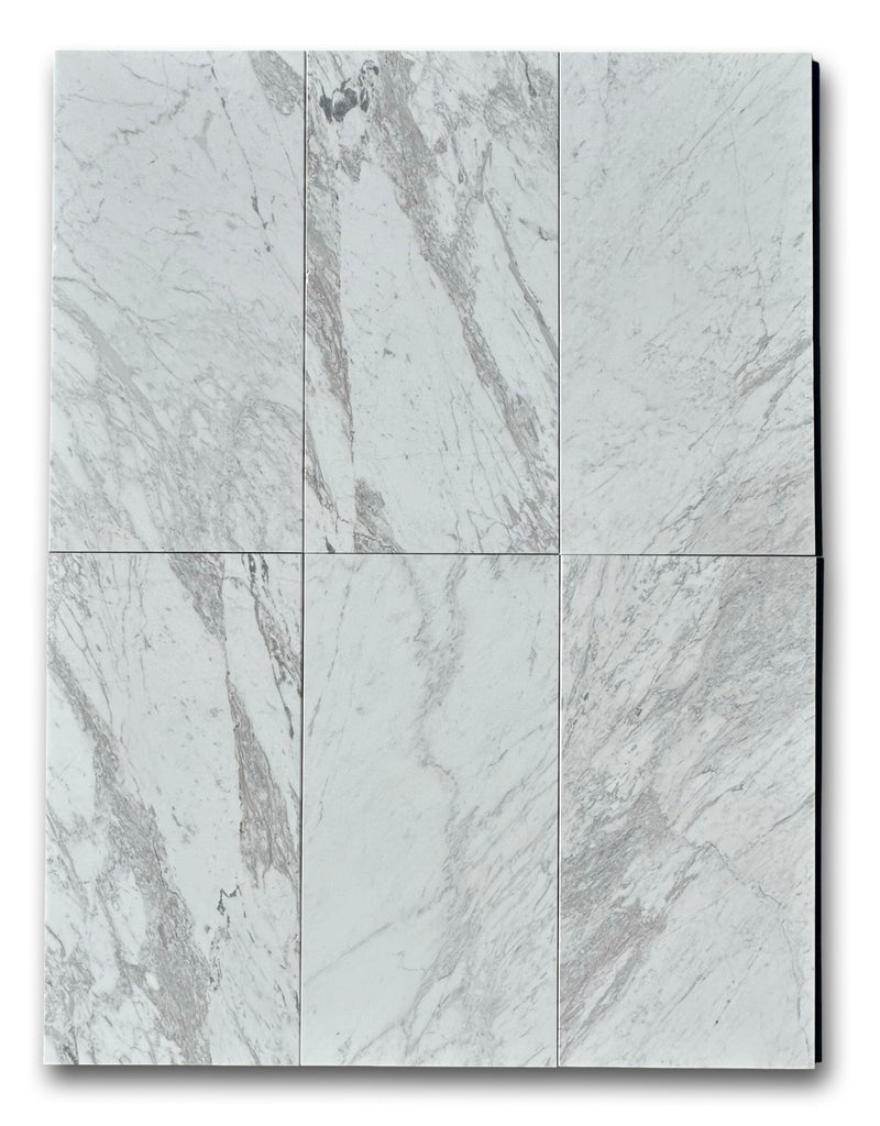 Volakas Premium Greek Marble 12x24 Polished&Honed