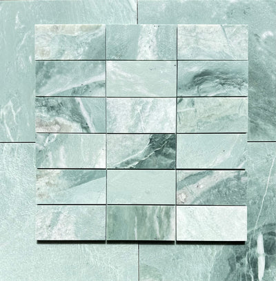 Ming Green Marble 3x6 Tile Honed&Polished