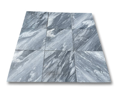 Bardiglio Nuvolato Italian Marble 18x18 Tile