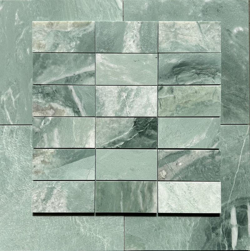 Ming Green Marble 3x6 Tile Honed&Polished