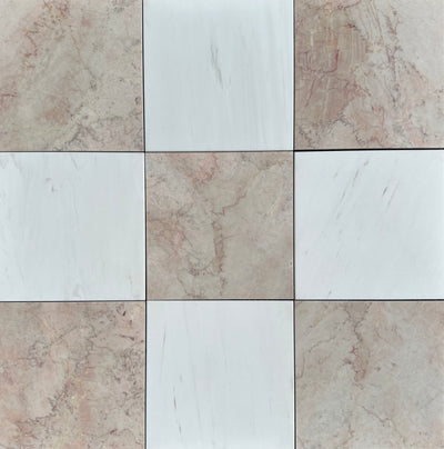 Bianco Dolomite 12x12 Tile Polished/Honed (Premium)