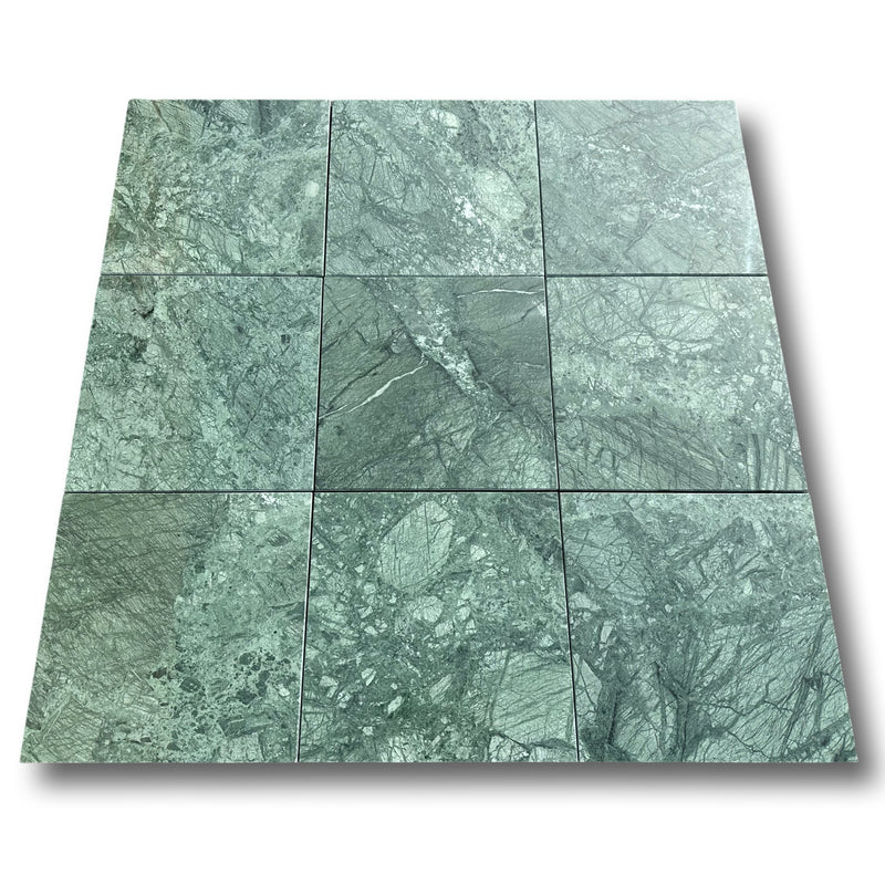 Empress Green Marble Tile 12x12 Polished