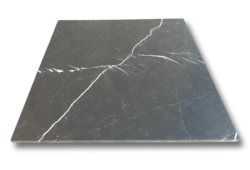 Nero Marquina Marble 18x18 Tile Polished/Honed