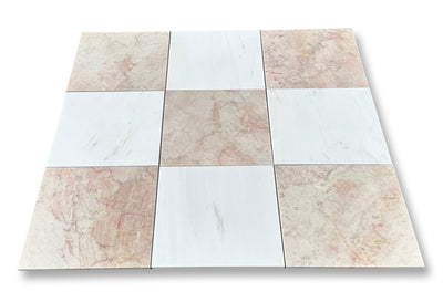 Bianco Dolomite 12x12 Tile Polished/Honed (Premium)