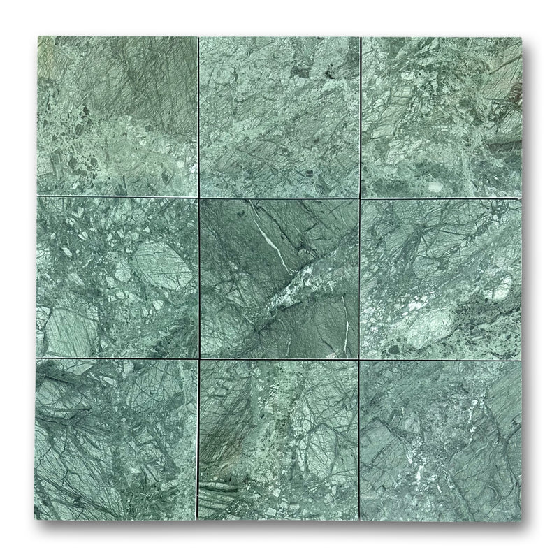 Empress Green Marble Tile 12x12 Polished