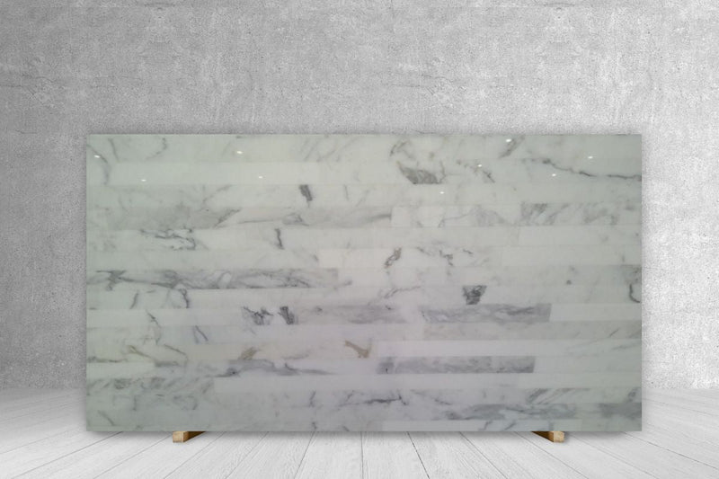 MARBLE CALACATTA MOSAIC SLAB 3/4 122 x 68