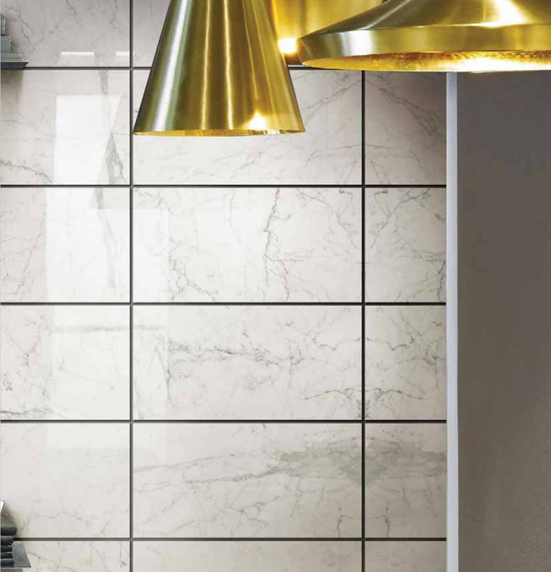 CARRARA GHOST PORCELAIN TILE 12X24 POLISHED