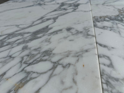 Arabescato 24x24 Premium Italian Marble Tile (Honed)