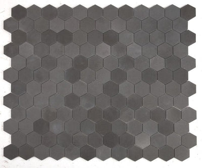 Basalt Stone 3” Hexagon Mosaic