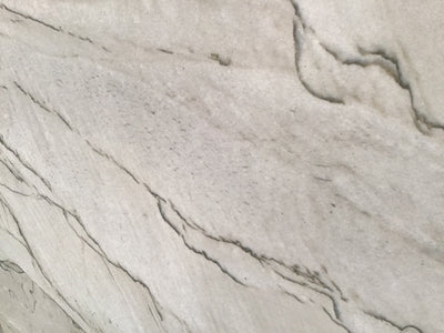 QUARZITE KALAHARI / FENICE / WHITE DUNA POLISHED SLAB 3/4 126 x 79