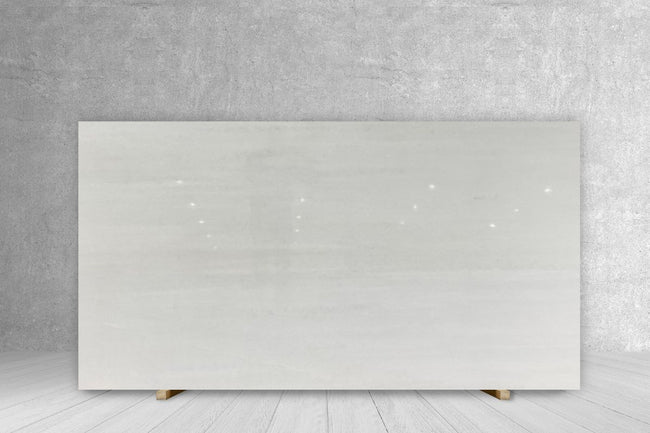 MARBLE ALPINE WHITE POLISHED SLAB 3/4 117 x 60