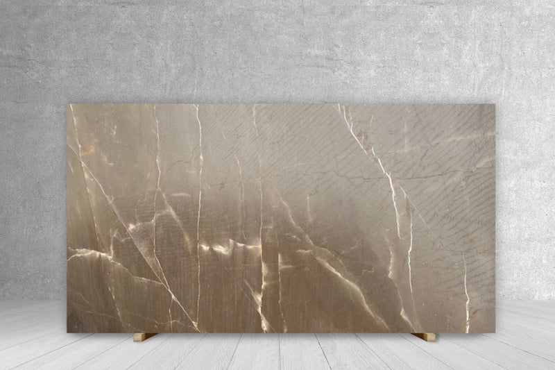 MARBLE BRONZE AMANI ANTIQUED SLAB 3/4 109 x 66