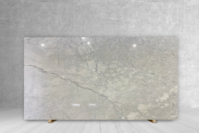 MARBLE CALACATA CREMO POLISHED SLAB 3/4 115 x 73