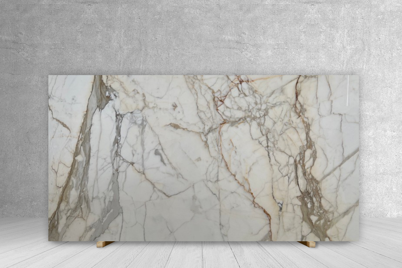 MARBLE CALACATTA MACCHIA VECCHIA TOP POLISHED SLAB 3/4 134 x 73