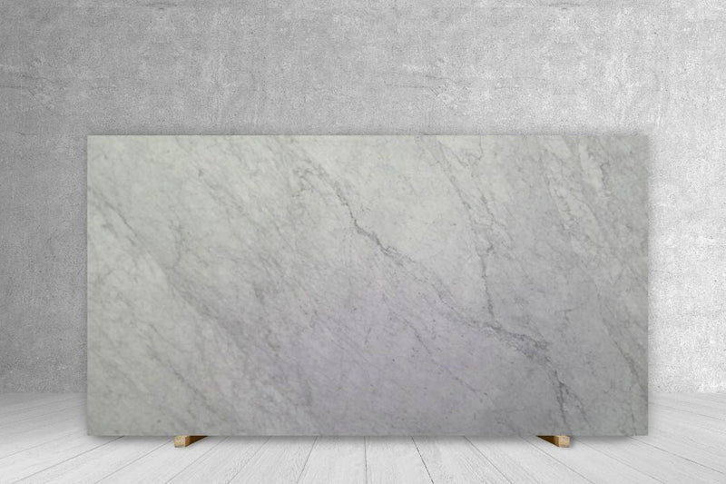 MARBLE CARRARA GIOIA DUAL HONED & POLISHED SLAB 3/4 119 x 75