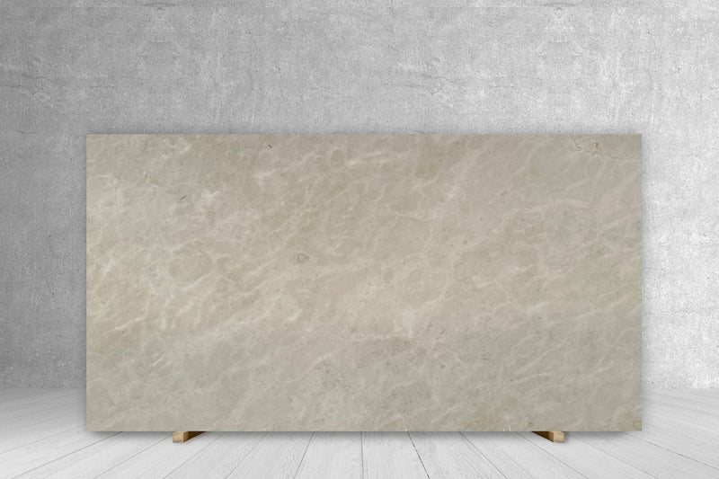 MARBLE CREMA MARFIL EXTRA POLISHED SLAB 3/4 108 x 60