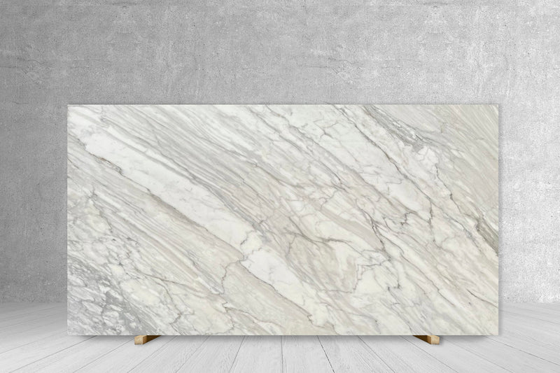 MARBLE CREMO BORGHINI POLISHED SLAB 3/4 124 x 70