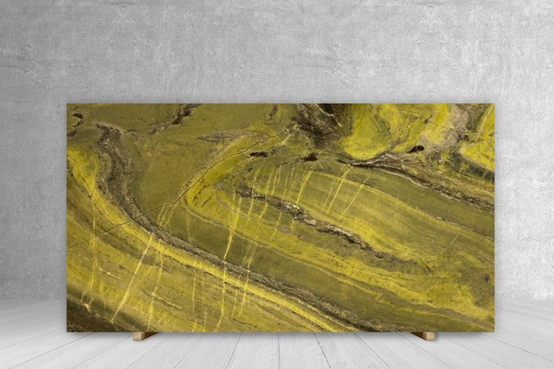 MARBLE IRISH GREEN + AVP POLISHED SLAB 3/4 117 x 58