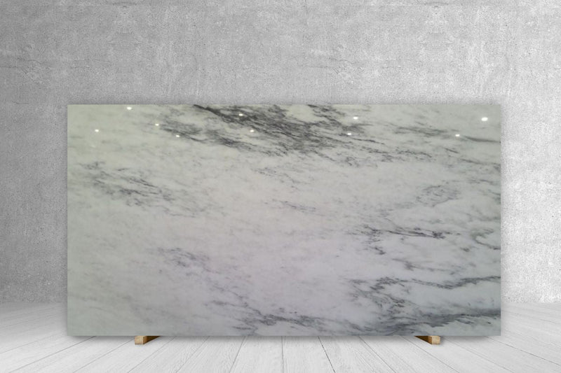 MARBLE OLYMPIAN WHITE PREMIUM POLISHED SLAB 3/4 125 x 71