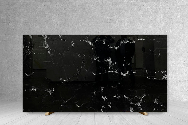 MARBLE PRESTIGE NOIR POLISHED SLAB 3/4 123 x 76