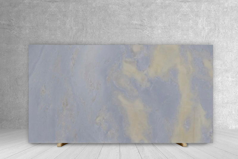 MARBLE AZUL CIELO POLISHED SLAB 3/4 117 x 75