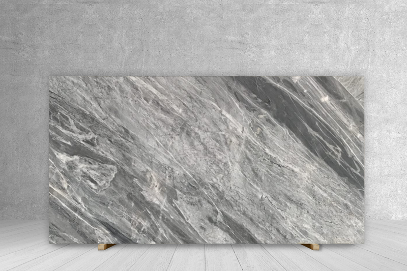 MARBLE BLUE DI SAVOIA HONED SLAB 3/4 77 x 116