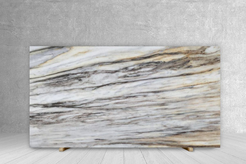 MARBLE CALACATTA DORATO POLISHED SLAB 3/4 113 x 64