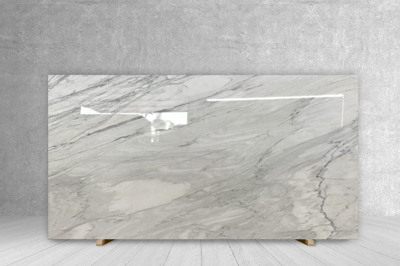 MARBLE CREMINO DELICATO POLISHED SLAB 3/4 110 x 60