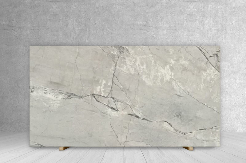 MARBLE GRAPHITE ROOTS HONED SLAB 3/4 129 x 76